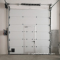 Porte d'entrepôt automatique en coupe industrielle